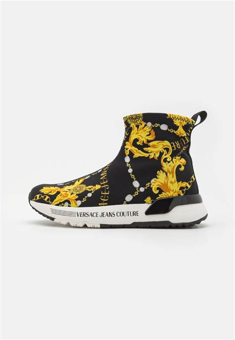 versace jeans couture high top trainers